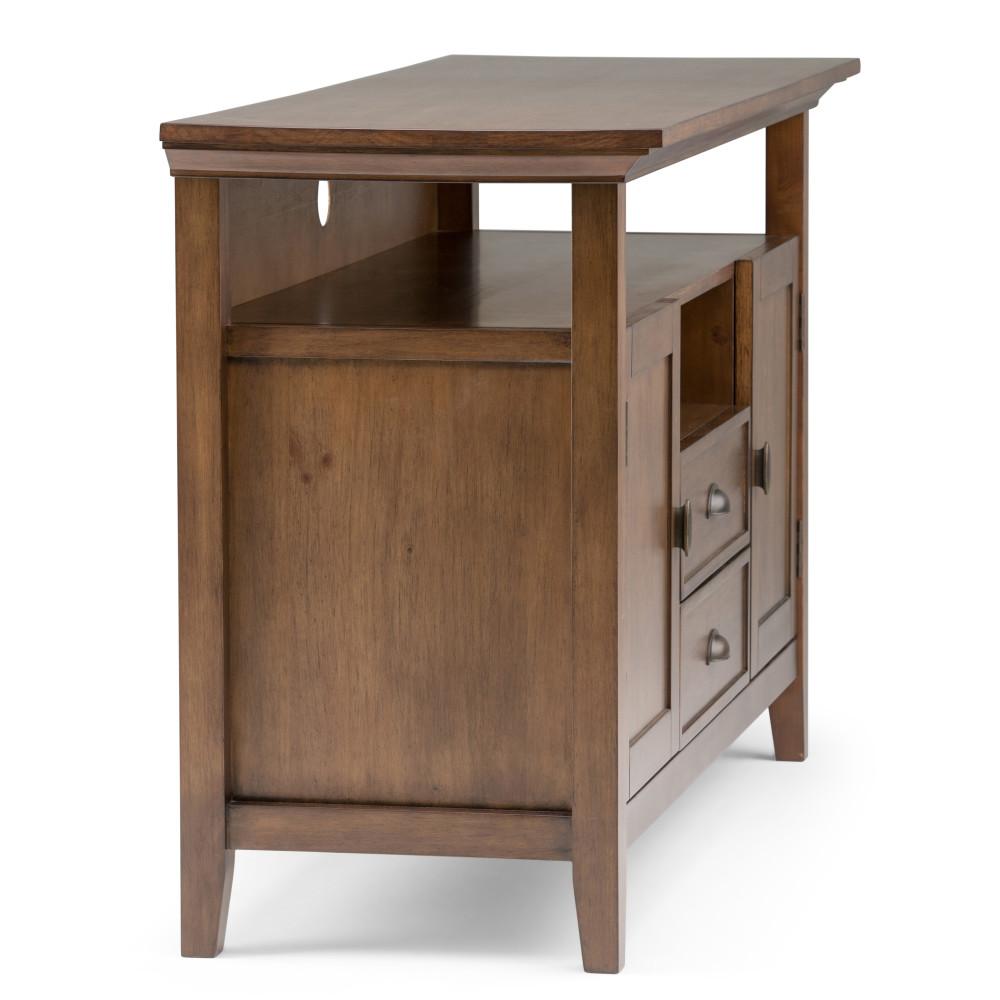 Rustic Natural Aged Brown | Redmond 54 inch Tall TV Media Stand