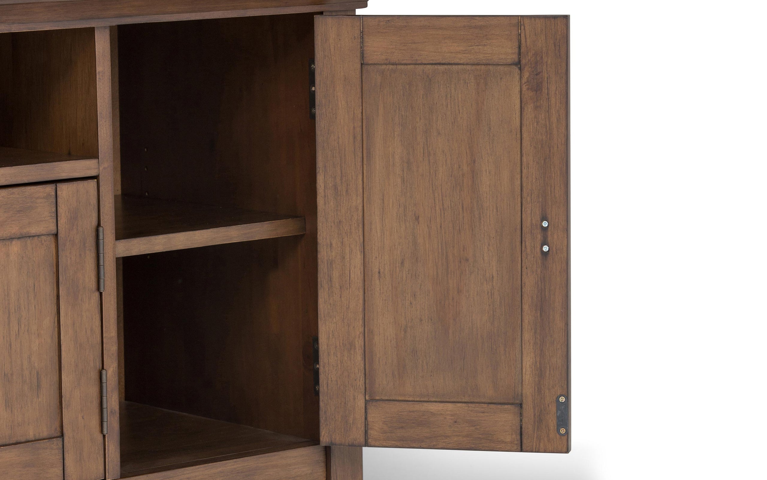 Rustic Natural Aged Brown | Redmond 72 inch TV Media Stand