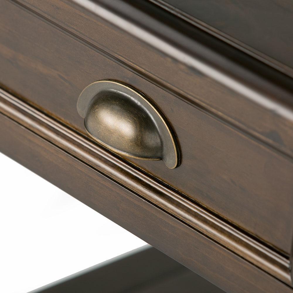 Mahogany Brown | Burlington End Side Table