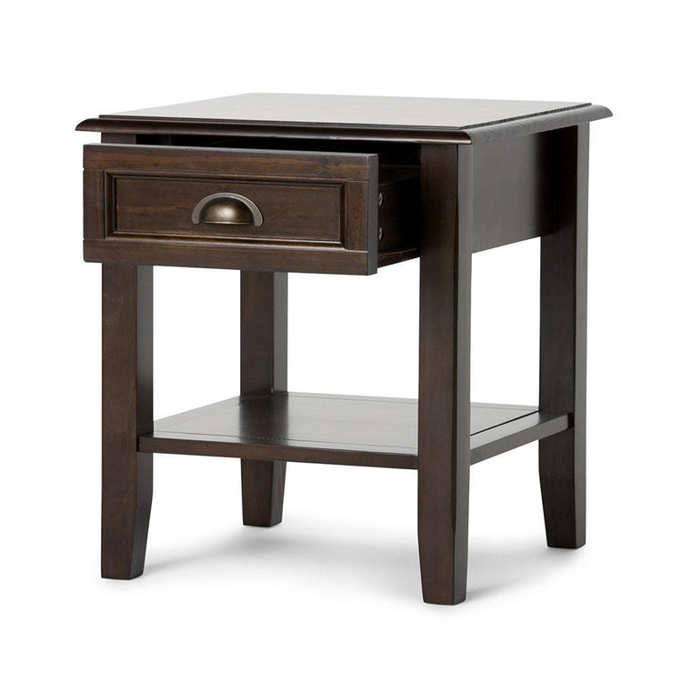 Mahogany Brown | Burlington End Side Table