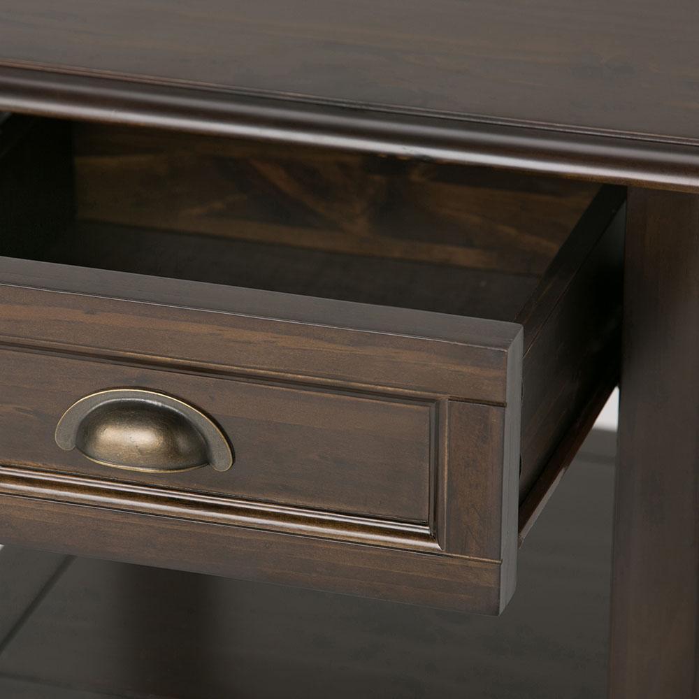 Mahogany Brown | Burlington End Side Table