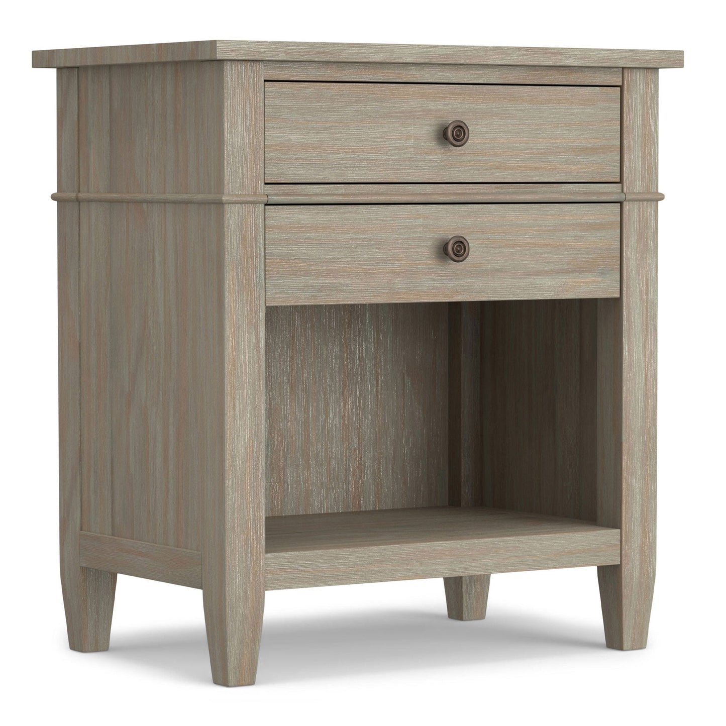 Distressed Grey | Carlton Bedside Table