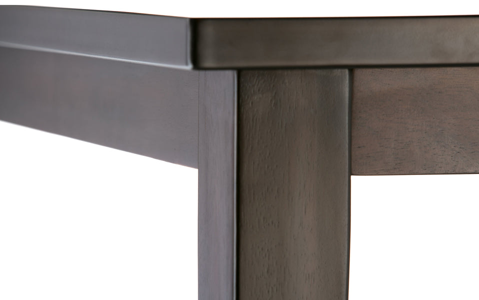 Denim Blue Linen Style Fabric | Cosmopolitan 5 Piece Dining Set