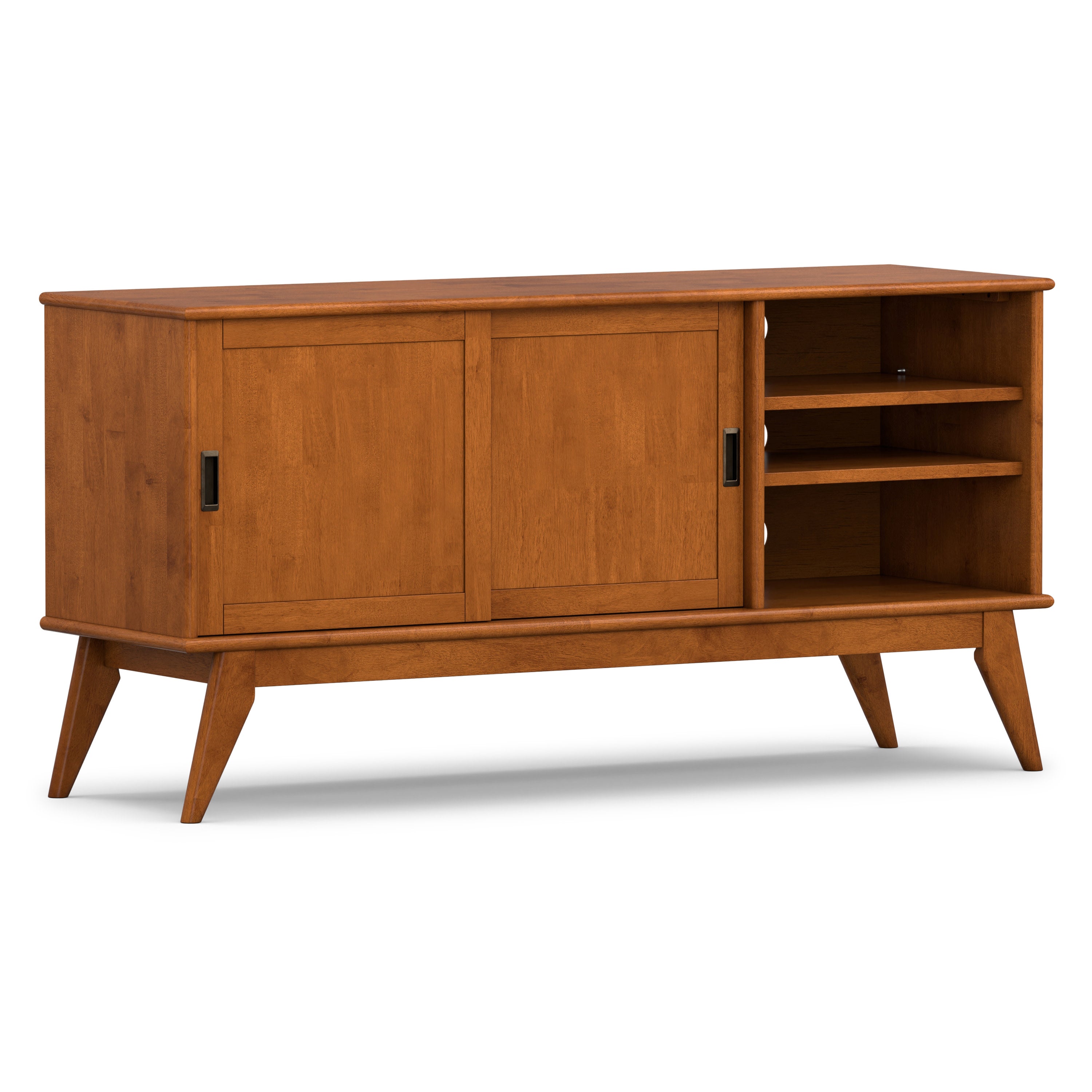 fkm59124 昭和レトロ☆アンティーク　NATIONAL TV Solid Hardwood TV Stand | Draper TV Stand – Simpli Home