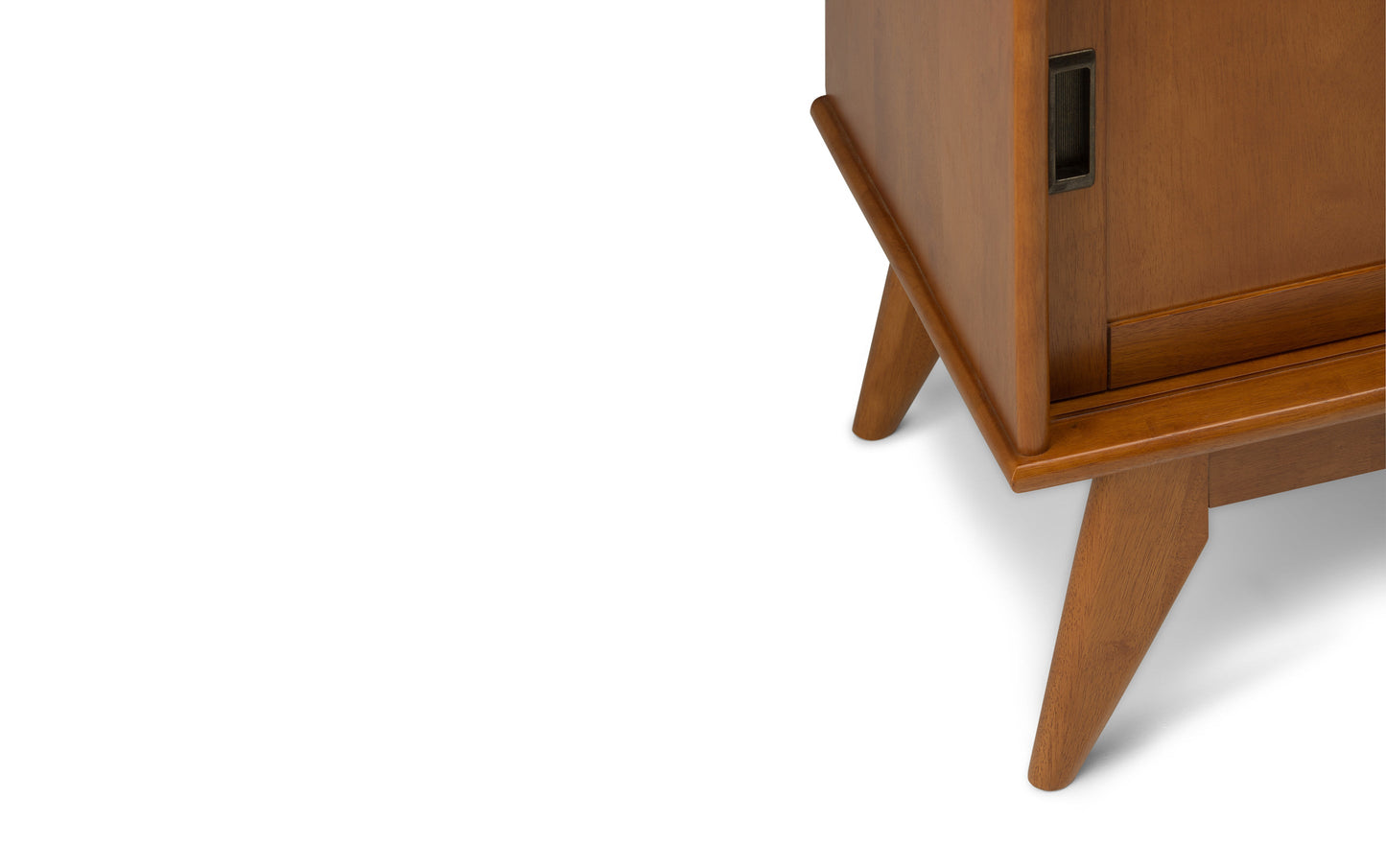 Teak Brown | Draper Mid Century Tall TV Media Stand