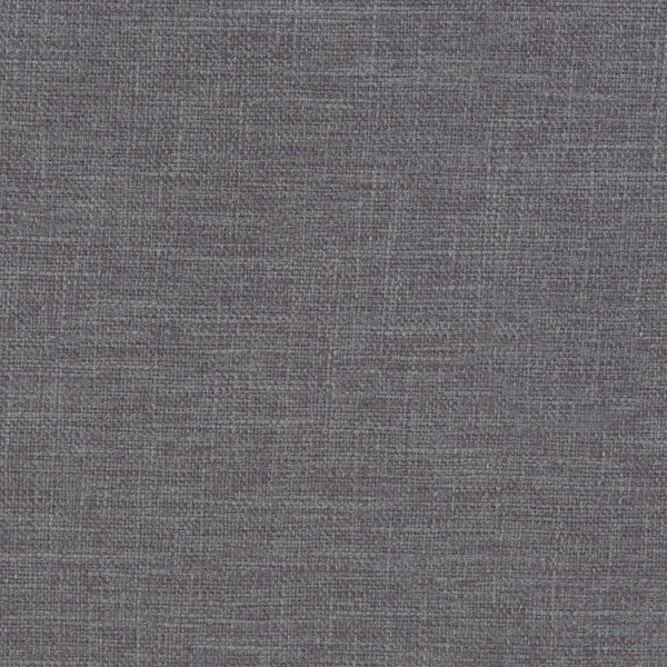 Slate Grey Linen Style Fabric | Hamilton Vegan Leather Storage Ottoman