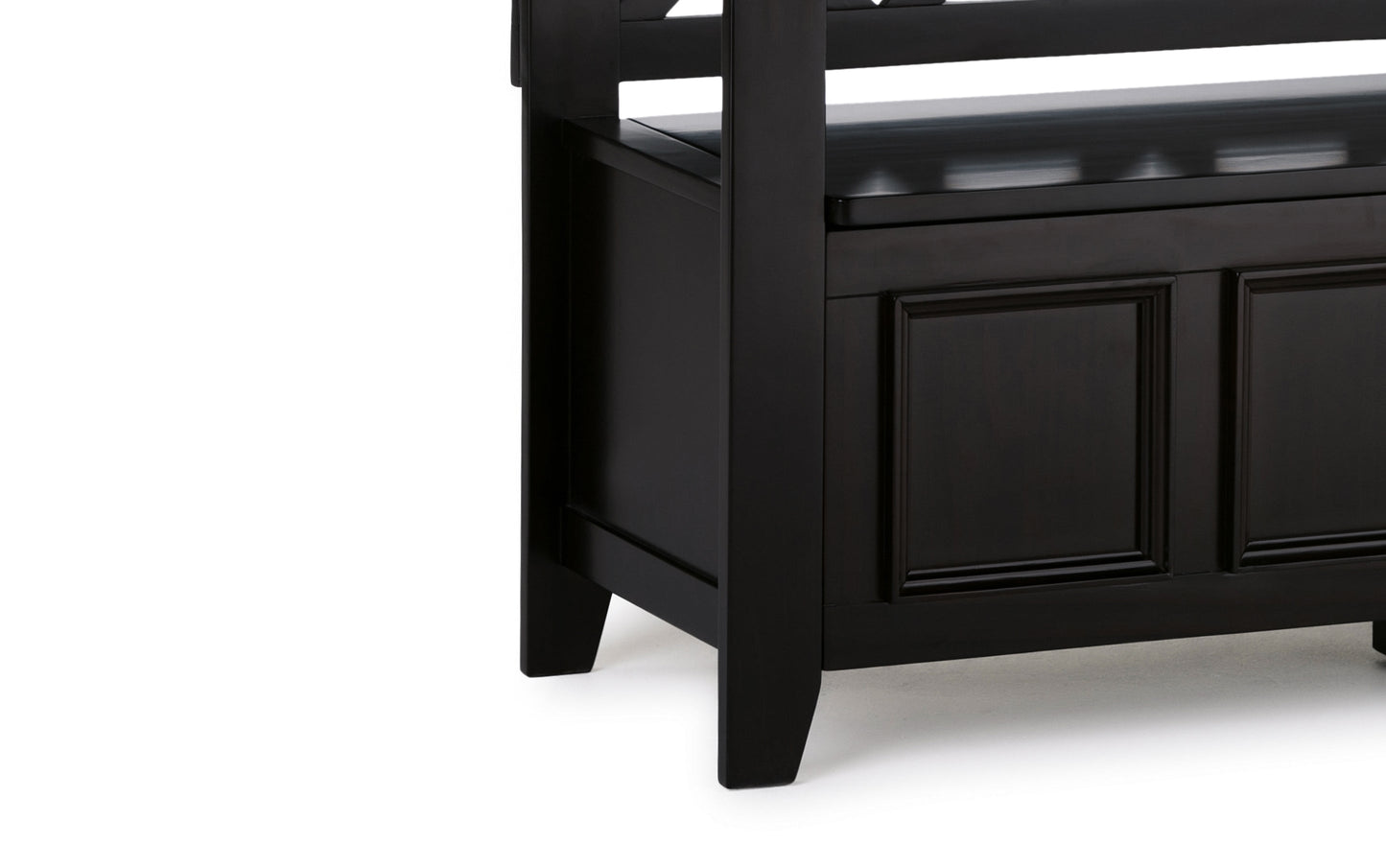 Hickory Brown | Amherst 48-inch Storage Bench and 36-inch Cabinet