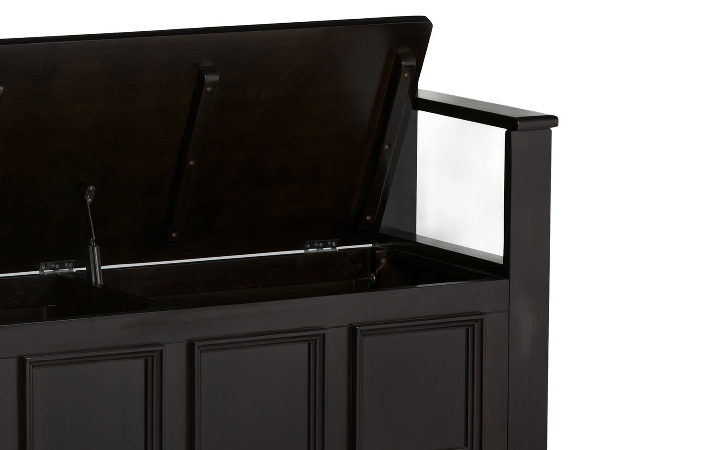 Hickory Brown | Amherst 48-inch Storage Bench and 36-inch Cabinet