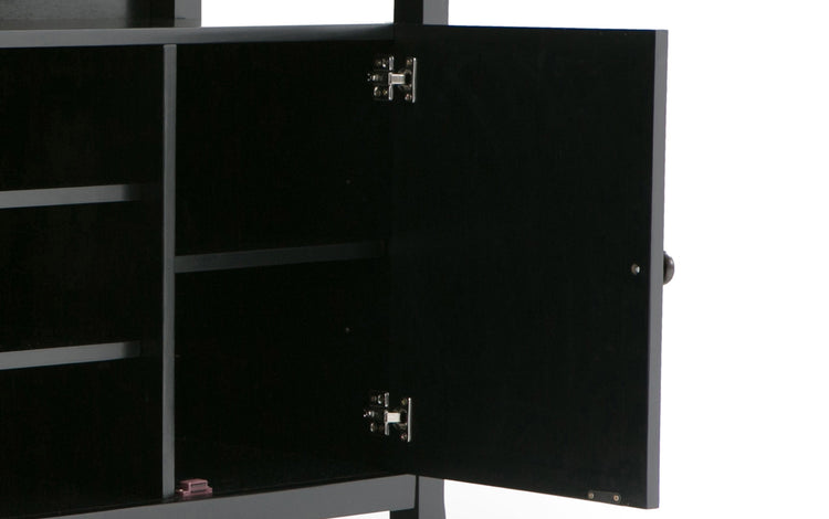 Amherst 54 inch TV Stand with 24 inch 5 Shelf Bookcases (Set of 3)