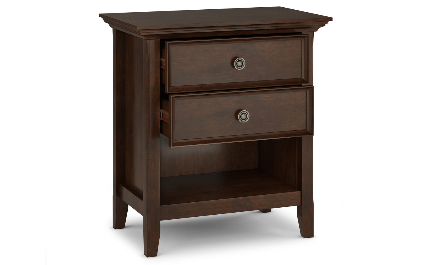 Russet Brown | Amherst 24 inch Bedside Table (Set of 2)
