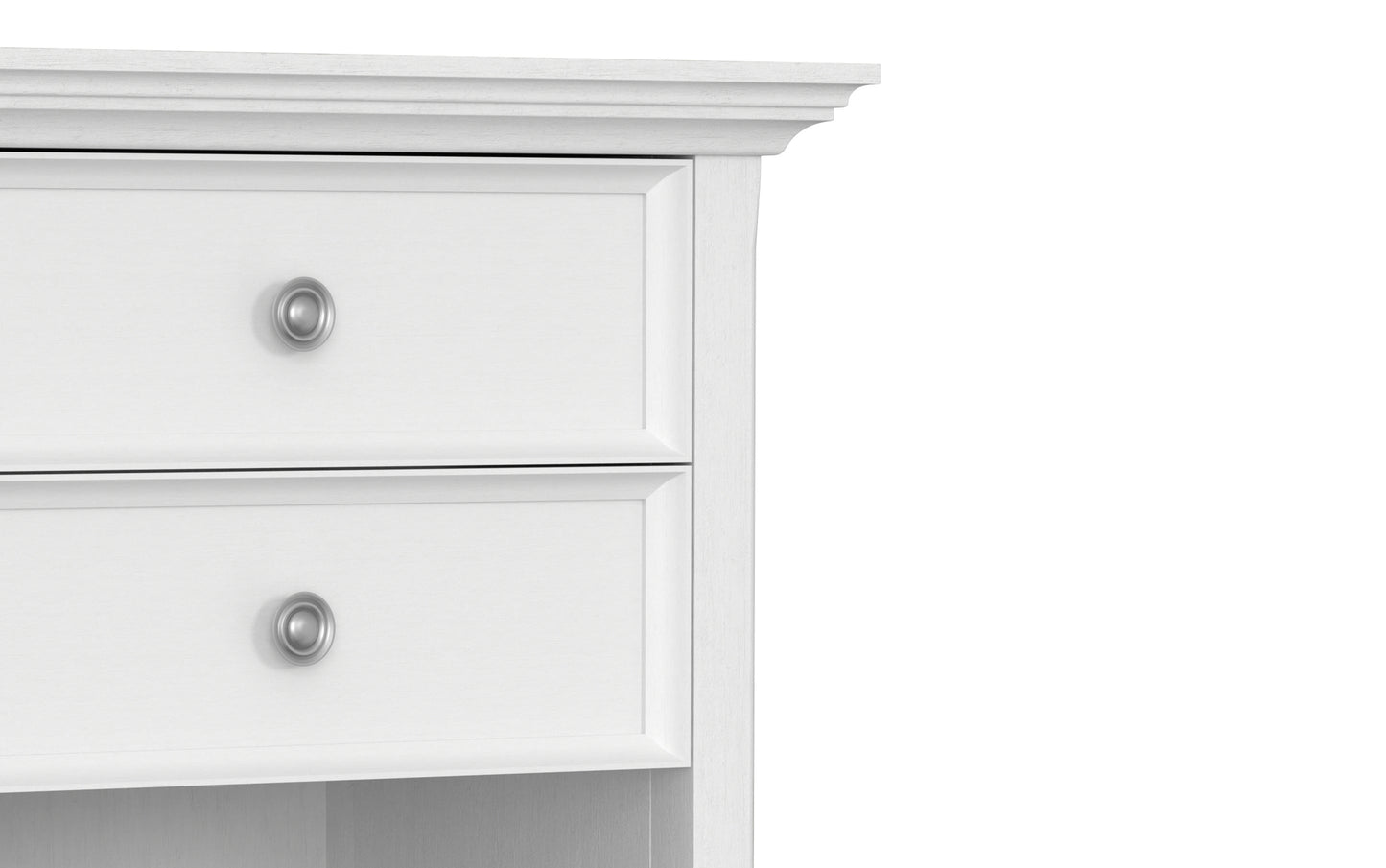 White | Amherst 24 inch Bedside Table (Set of 2)