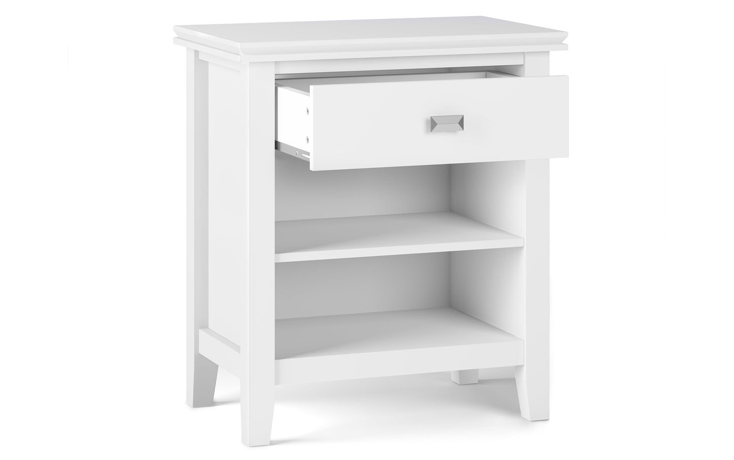 White | Artisan 24 inch Night Stand (Set of 2)