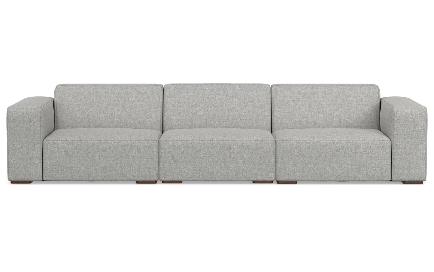 Pale Grey Performance Fabric | Rex 3 Seater Sofa Performance Fabric