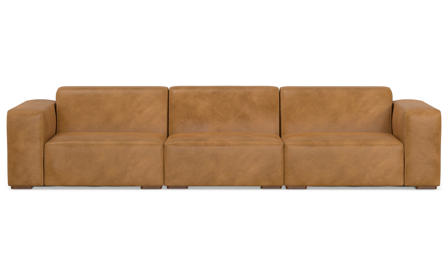Sienna Genuine Leather | Rex 3 Seater Sofa in Genuine Leather