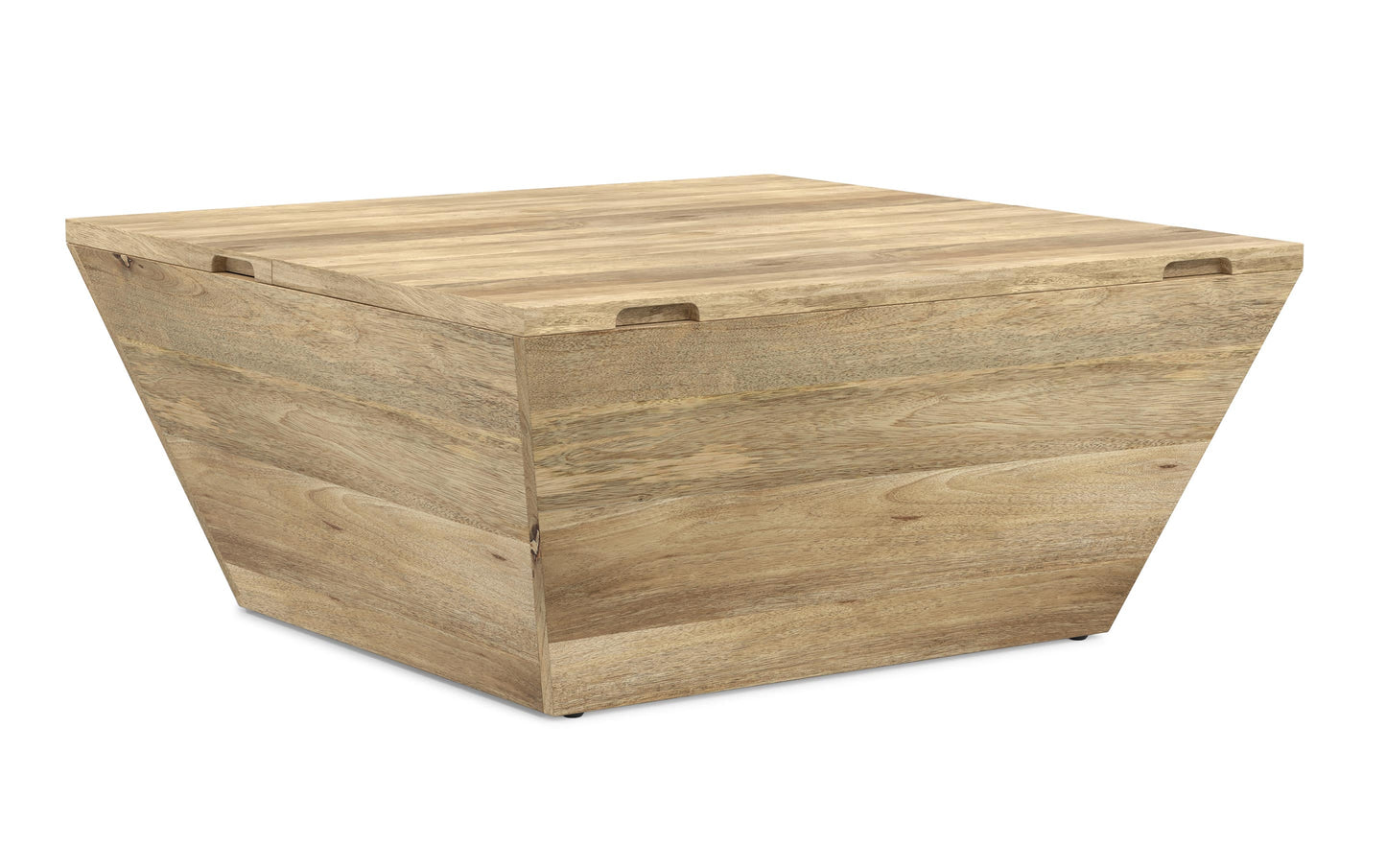 Natural | Abba 36 inch Square Lift Top Coffee Table