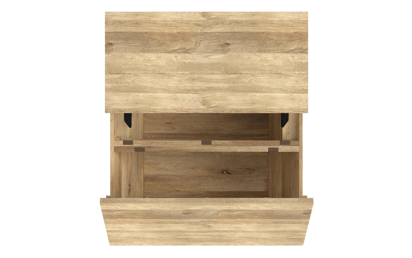 Natural | Abba 36 inch Square Lift Top Coffee Table