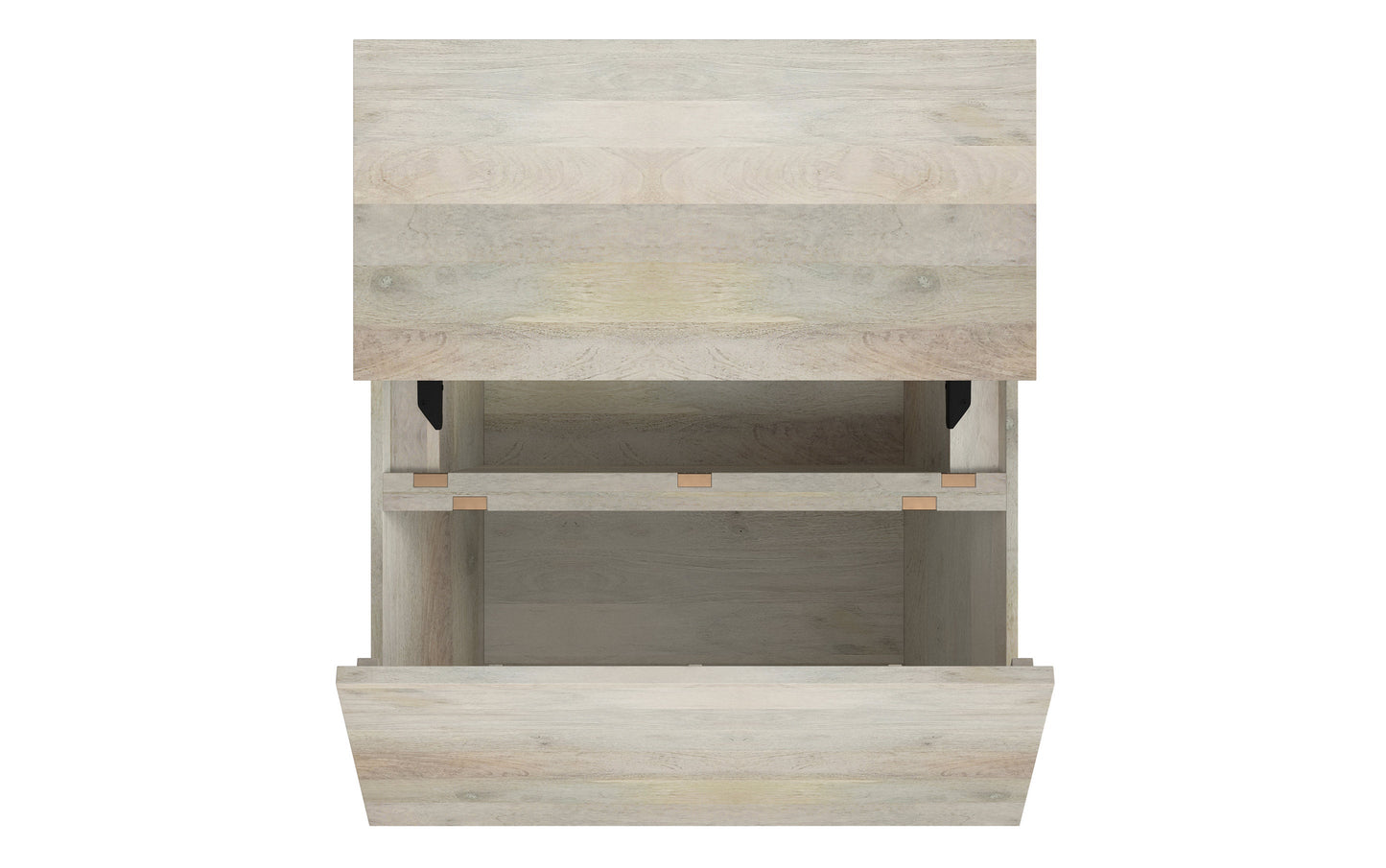 White Wash | Abba 36 inch Square Lift Top Coffee Table