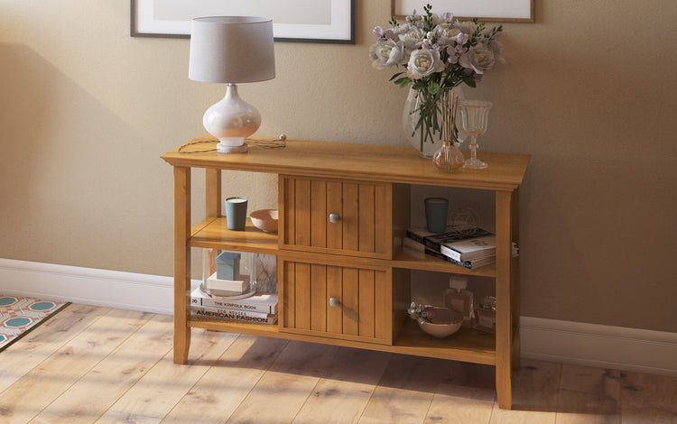 Light Golden Brown | Acadian Console Sofa Table