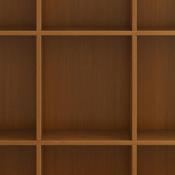 Light Golden Brown | Acadian Nine Cube Bookcase & Storage Unit