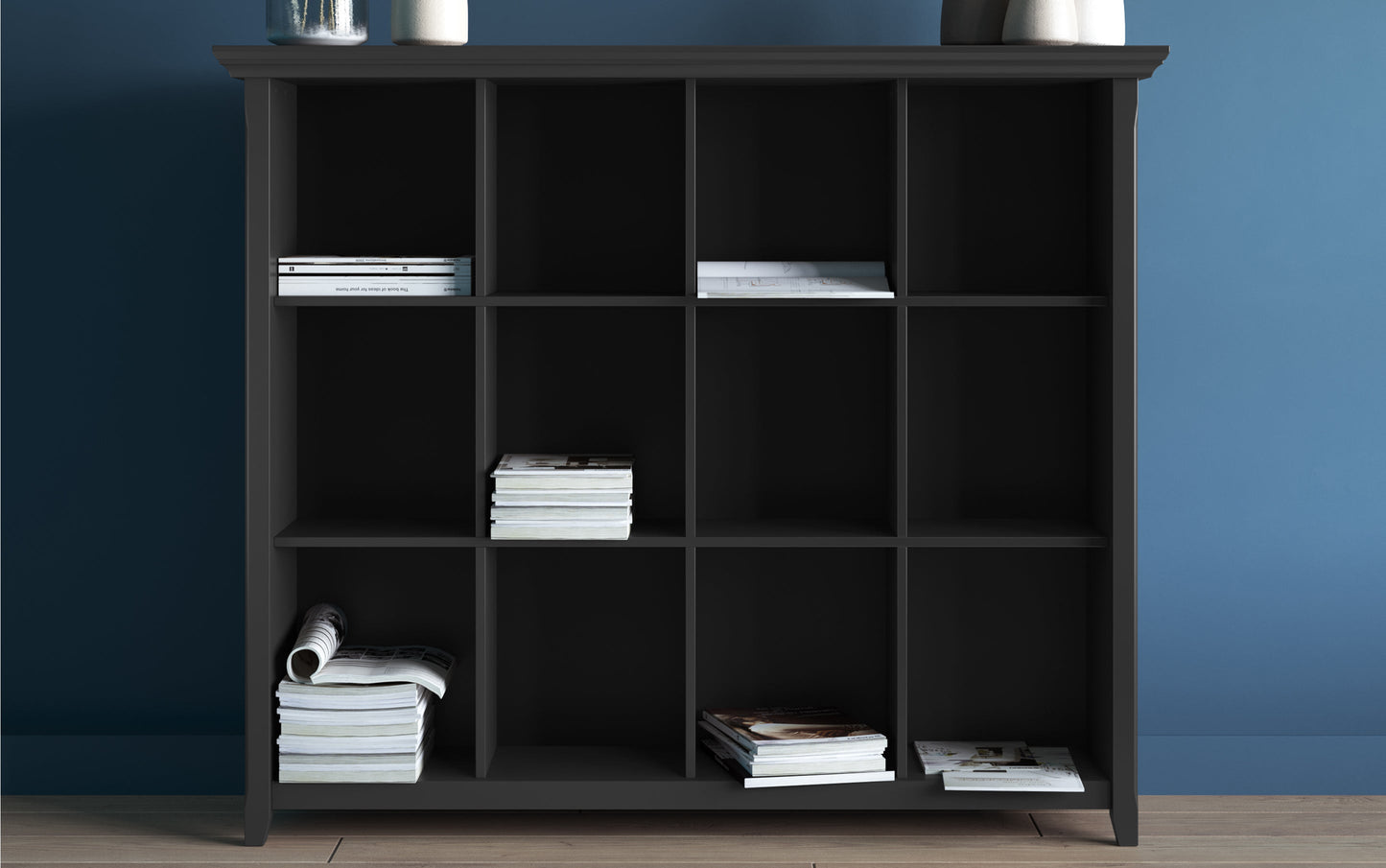 Black | Acadian 12 Cube Storage