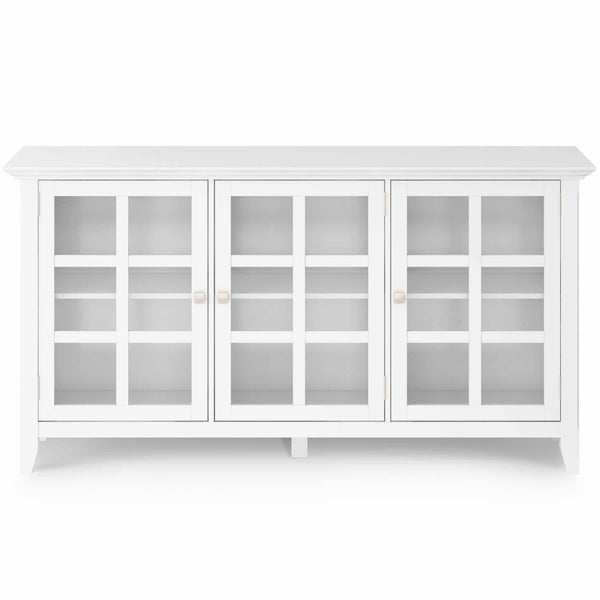 White | Acadian Wide Storage Cabinet