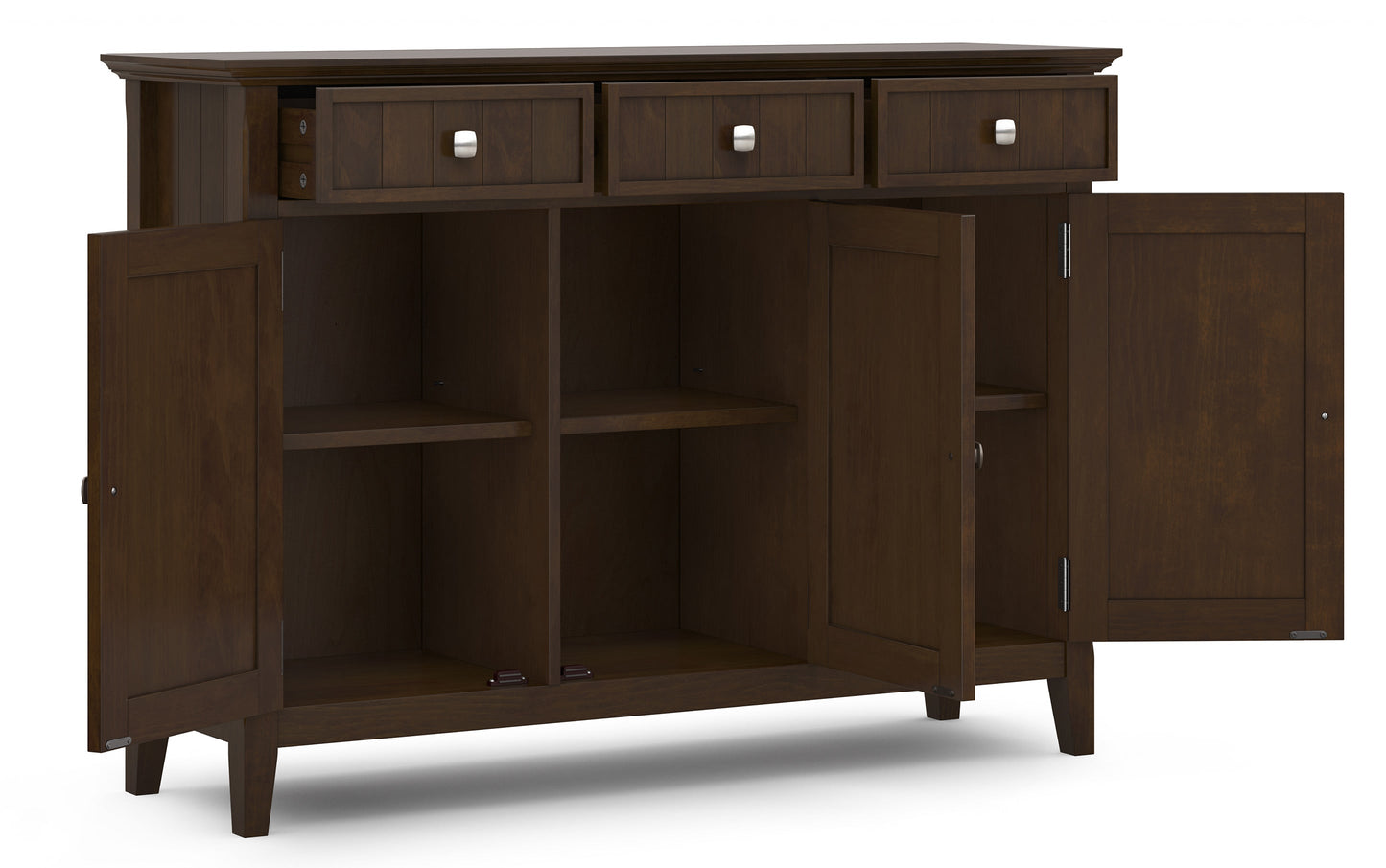 Acadian Wide Entryway Storage Cabinet