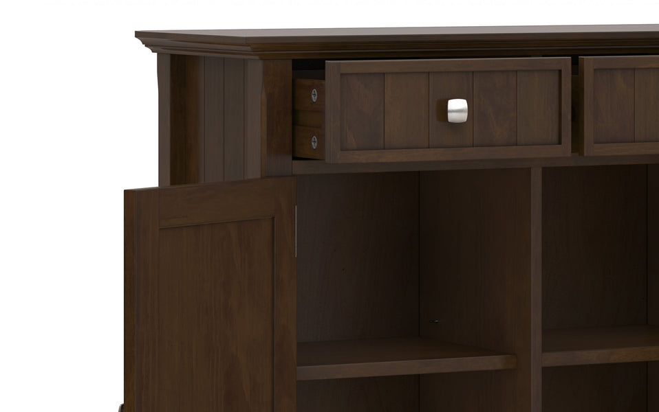 Acadian Wide Entryway Storage Cabinet