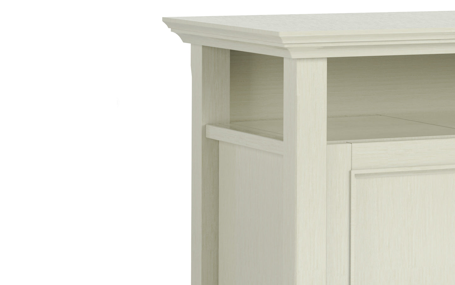 Antique White | Amherst TV Media Stand