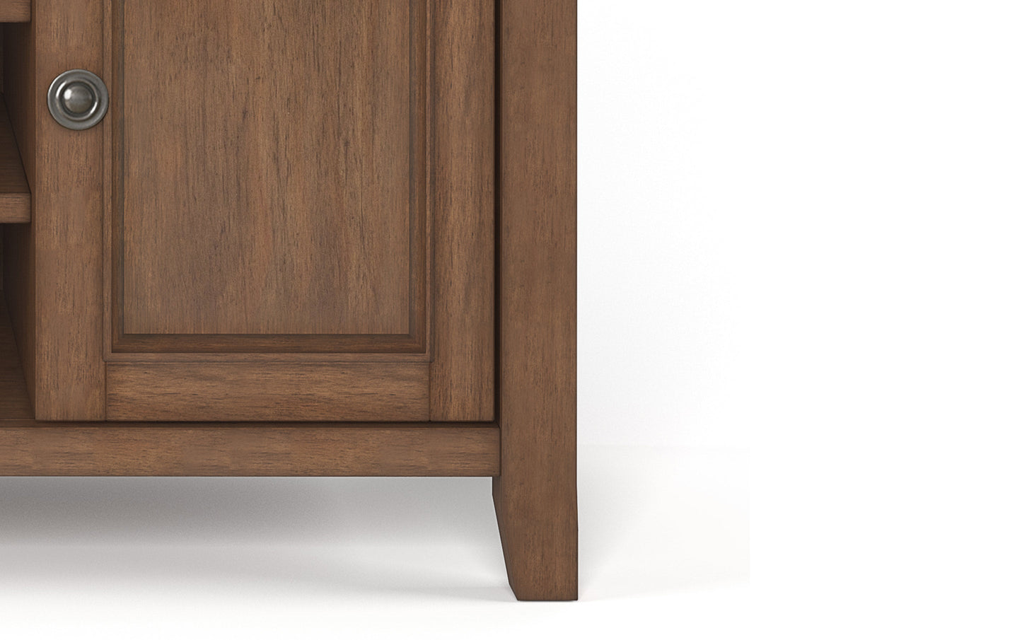 Rustic Natural Aged Brown | Amherst TV Media Stand