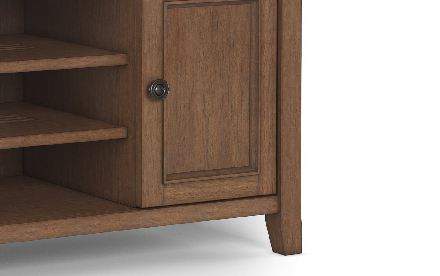 Rustic Natural Aged Brown | Amherst TV Media Stand