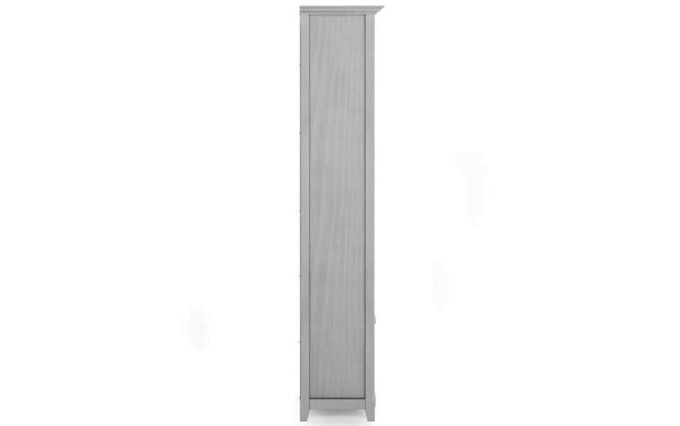 Fog Grey | Amherst 5 Shelf Bookcase