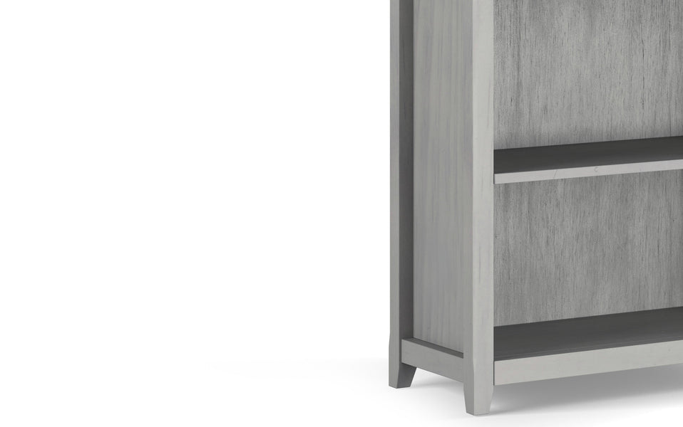 Fog Grey | Amherst 5 Shelf Bookcase