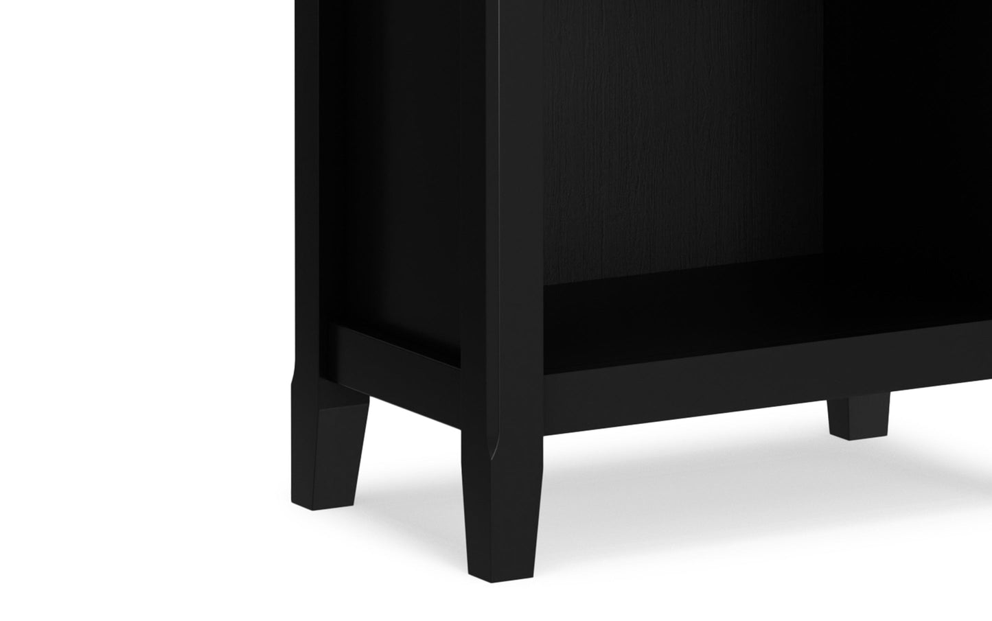 Black | Amherst 24 inch 5 Shelf Bookcase