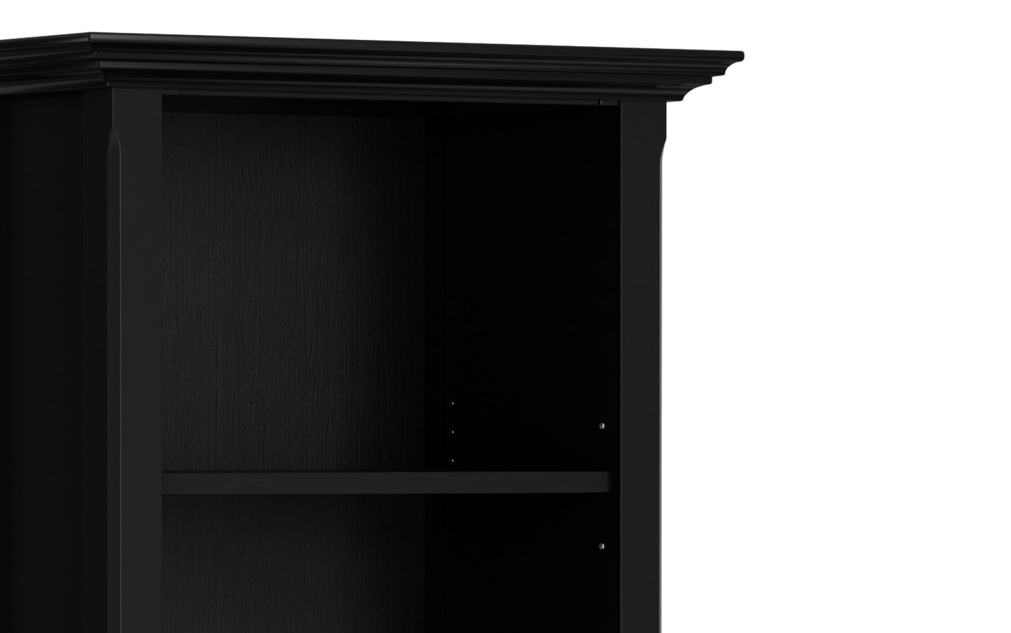 Black | Amherst 24 inch 5 Shelf Bookcase