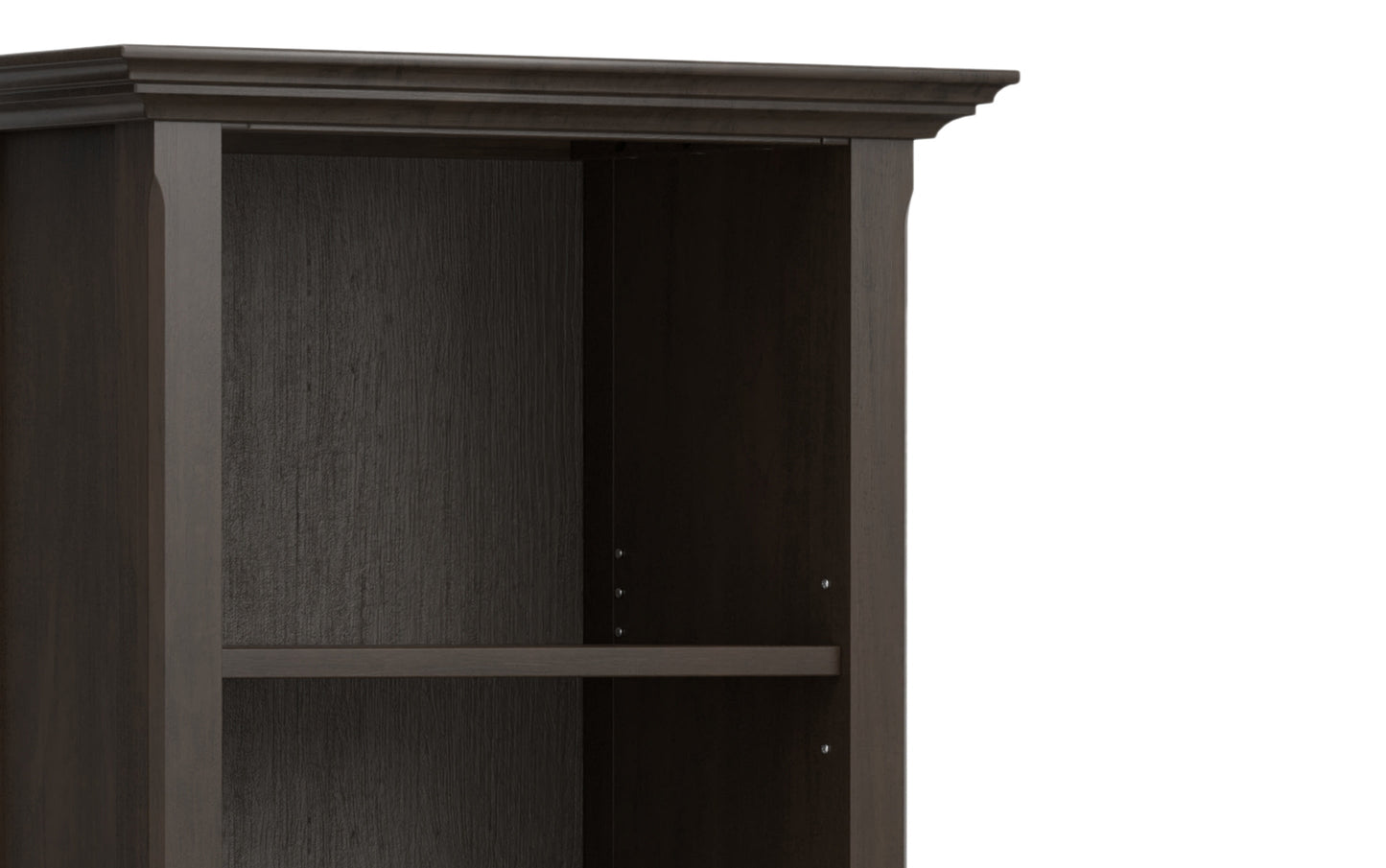 Hickory Brown | Amherst 24 inch 5 Shelf Bookcase