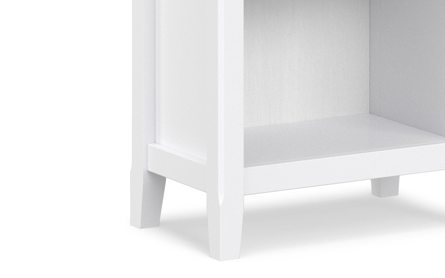 White | Amherst 24 inch 5 Shelf Bookcase