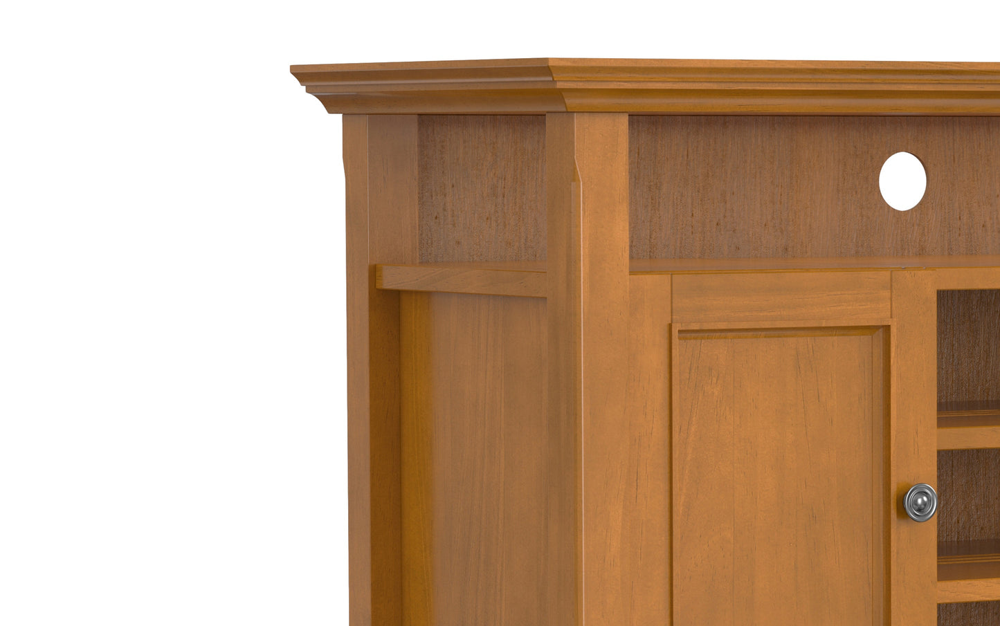Light Golden Brown | Amherst TV Media Stand