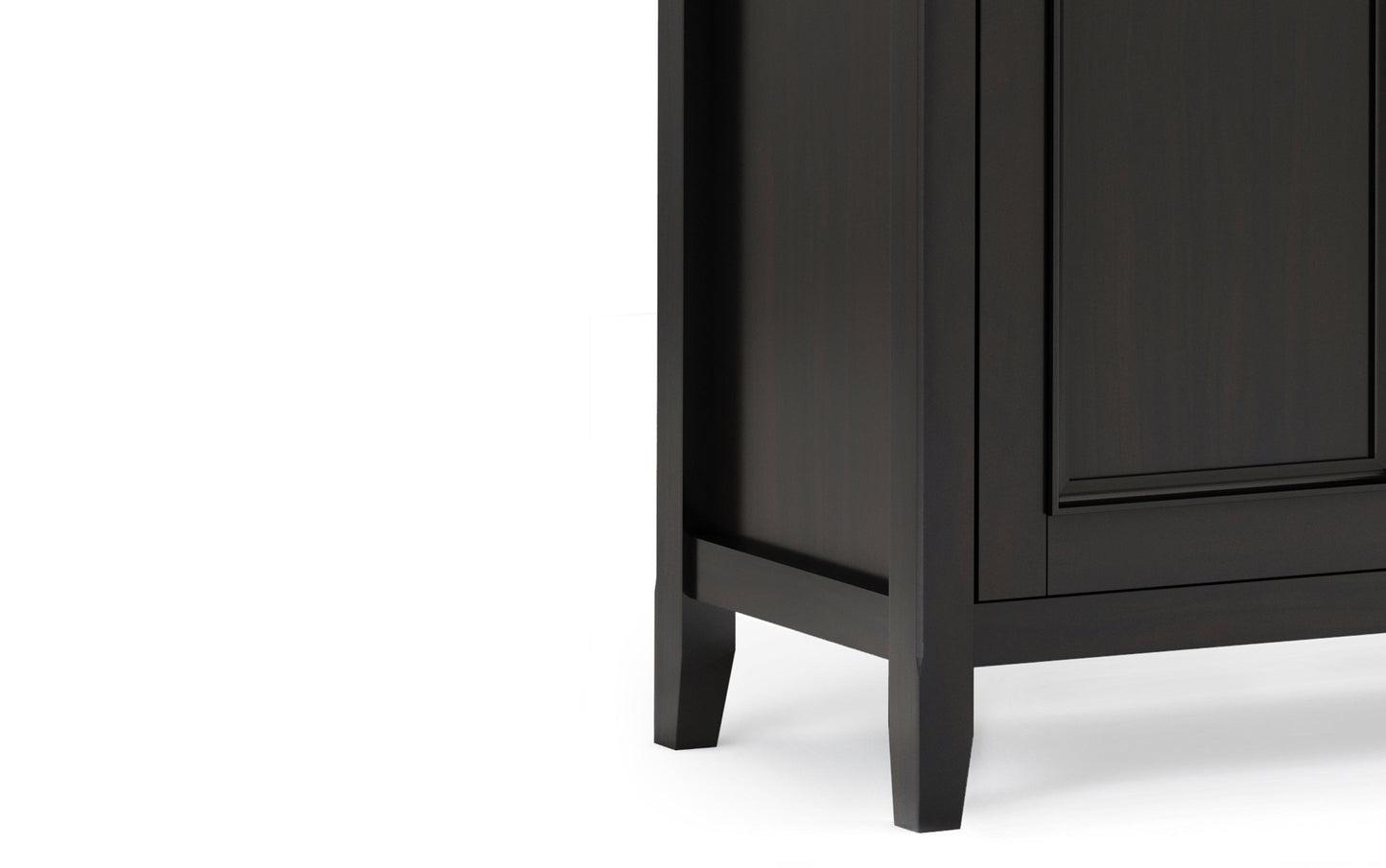 Hickory Brown | Amherst Wide 4 Door Storage Cabinet