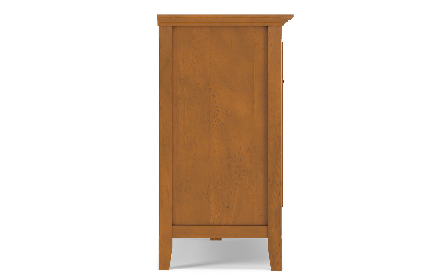 Light Golden Brown | Amherst Wide 4 Door Storage Cabinet