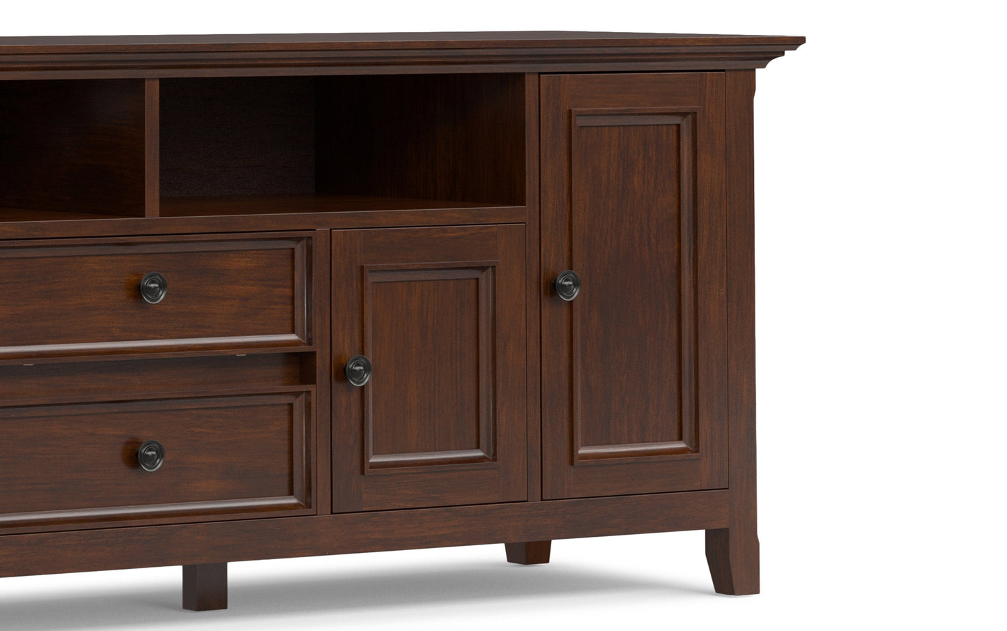 Russet Brown | Amherst 72 inch Wide TV Media Stand