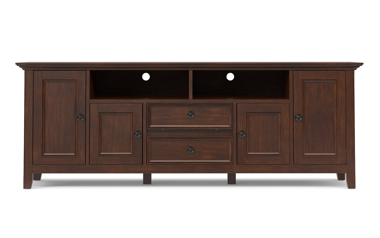 Russet Brown | Amherst 72 inch Wide TV Media Stand