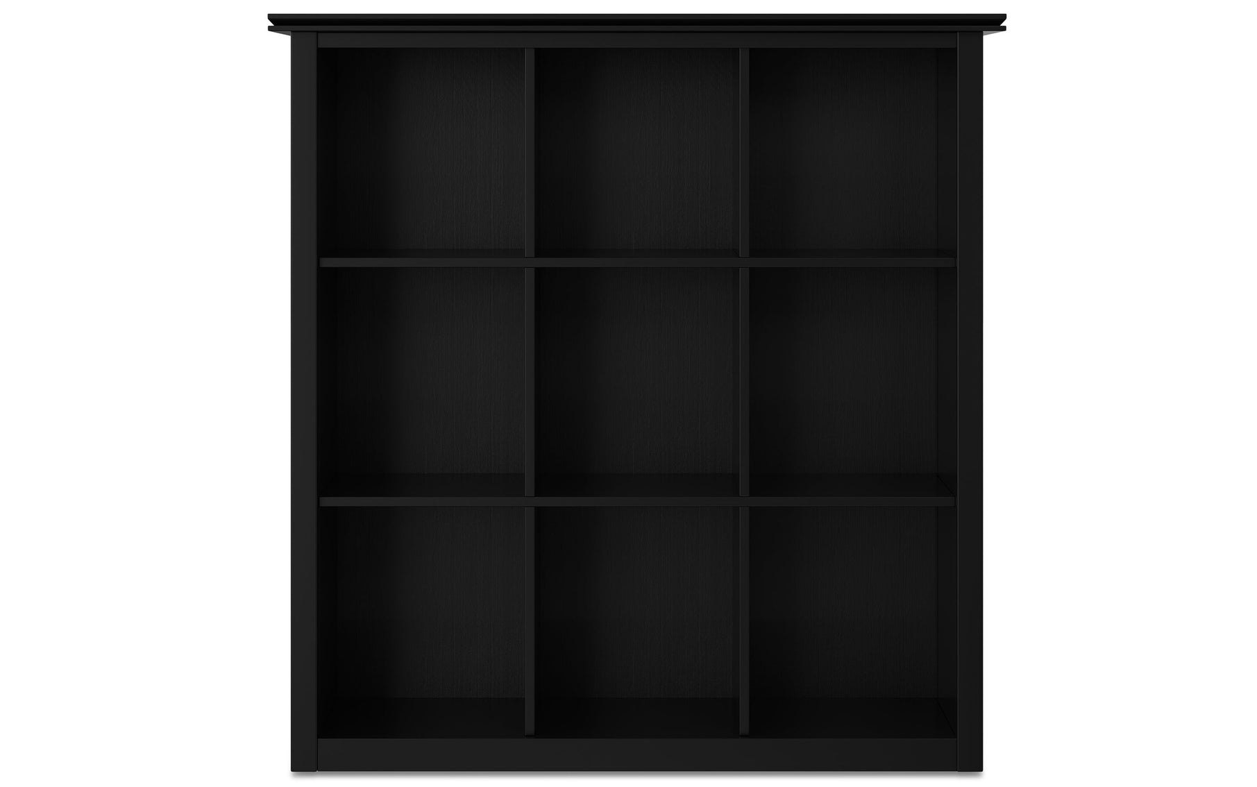 Black | Artisan Nine Cube Bookcase & Storage