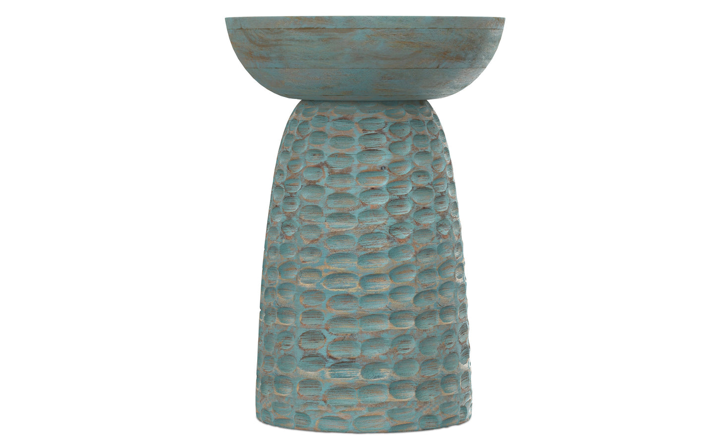 Teal Wash | Boyd Wooden Accent Table