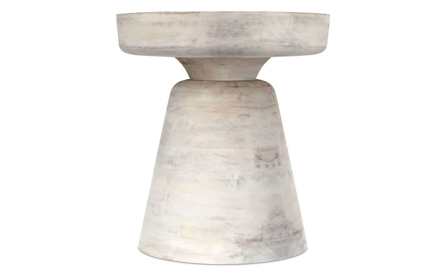 Distressed White Wash | Robbie Accent Table