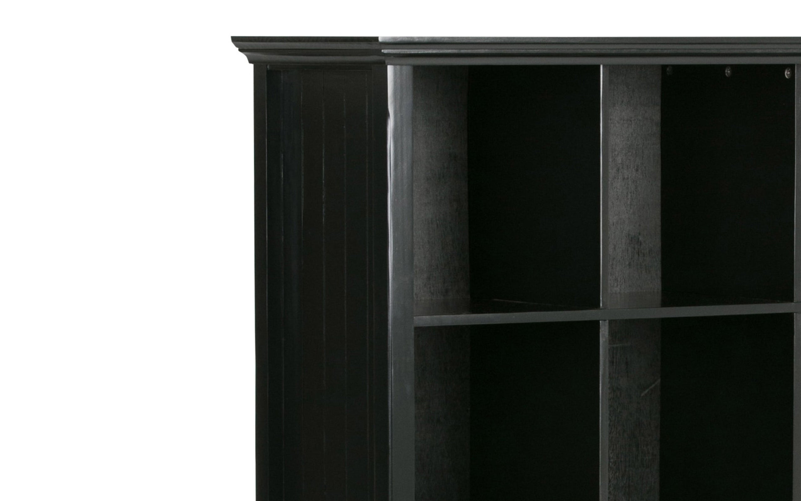 Black | Acadian Nine Cube Bookcase & Storage Unit