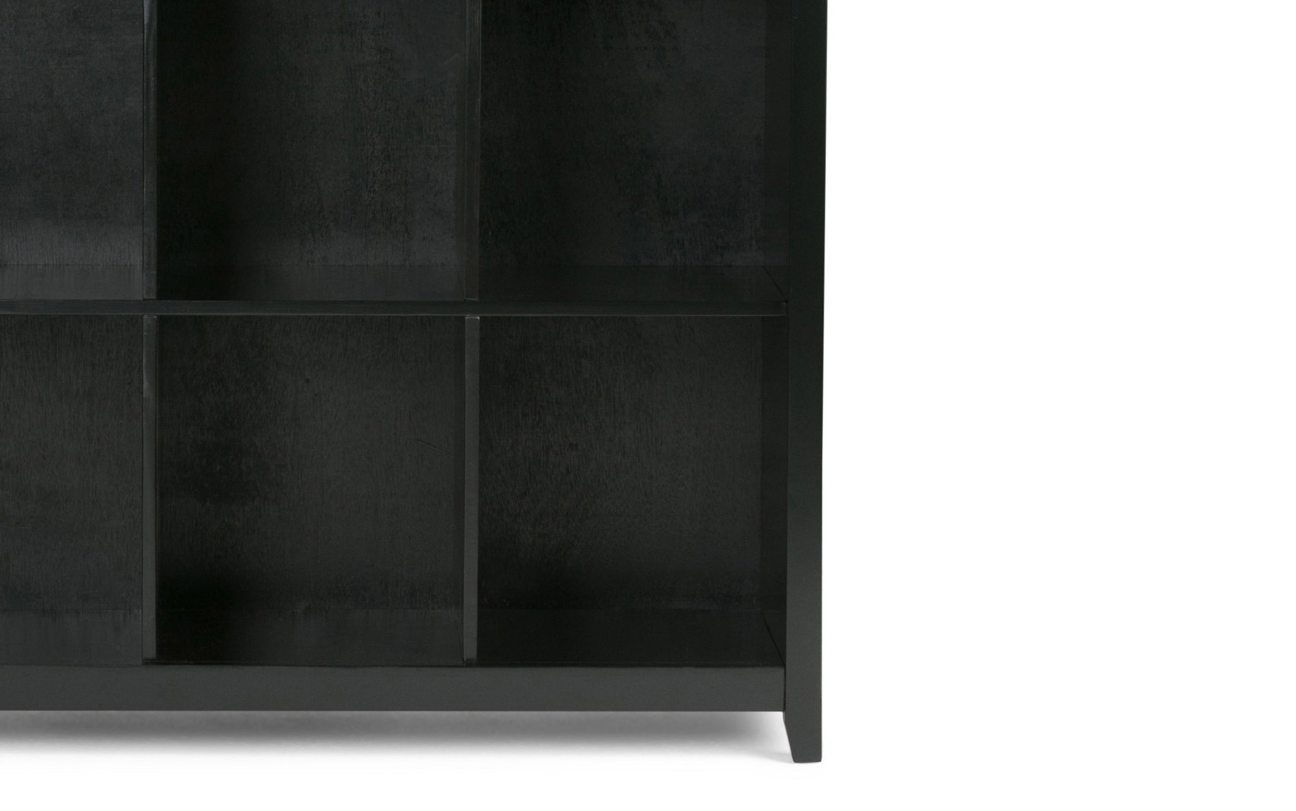Black | Acadian Nine Cube Bookcase & Storage Unit