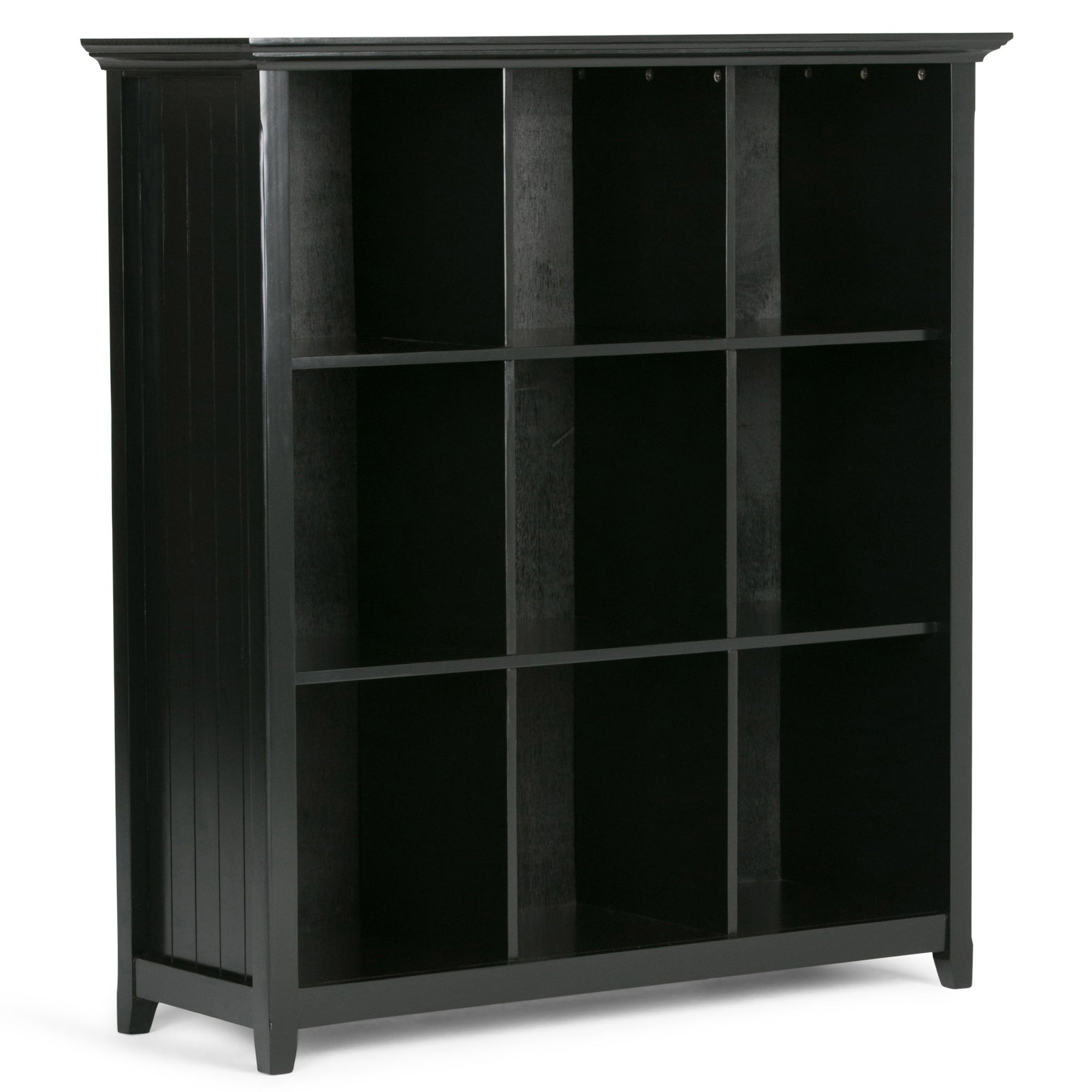 Black | Acadian Nine Cube Bookcase & Storage Unit