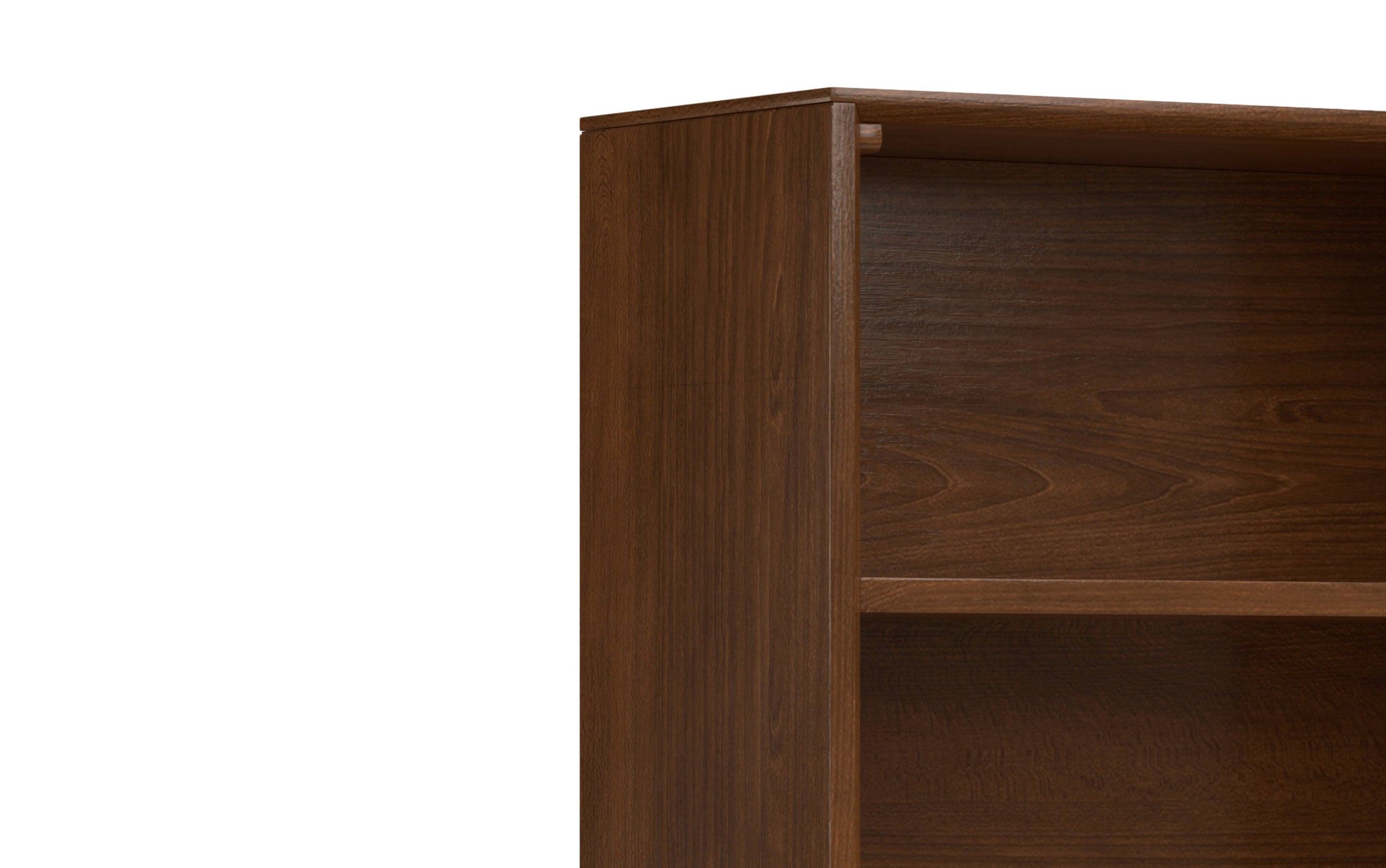 Walnut Solid Wood - Walnut Veneer | Banting Bookcase| Banting Bookcase