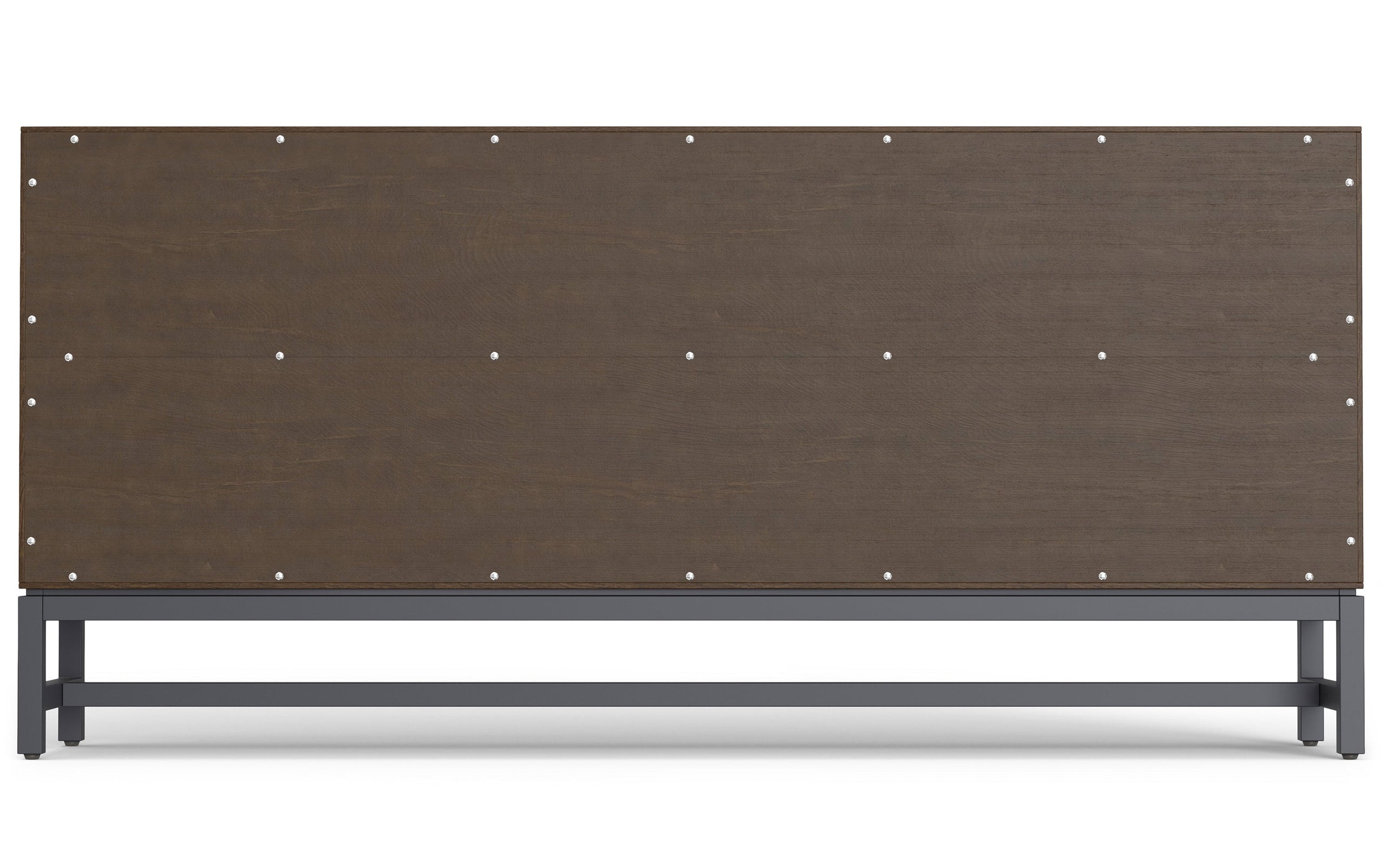 Walnut | Banting Low Wide Bookcase