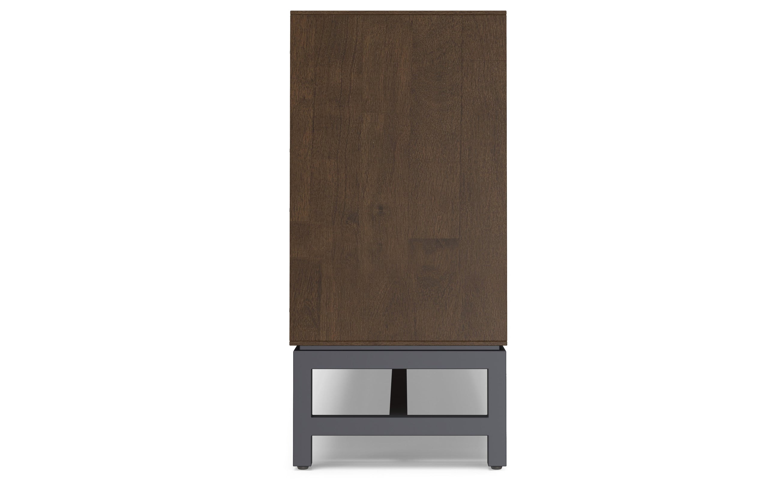 Walnut | Banting Low Wide Bookcase